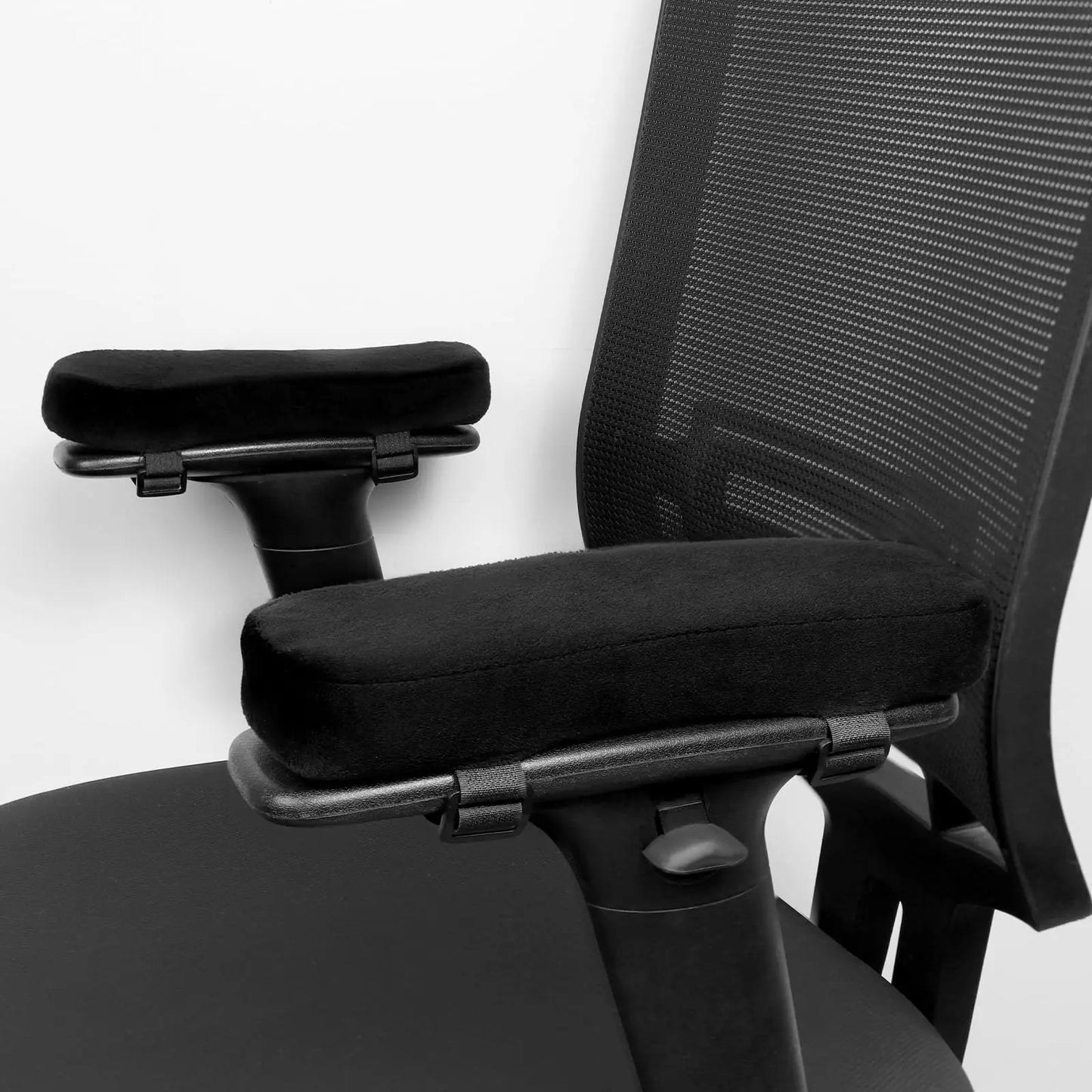 2 Pcs Office Chair Arm Pads,Soft PU Sponge Arm Rest for Desk Chair Gaming Chair,Arm Rest Cover Elbow Support,Removable Cleaning