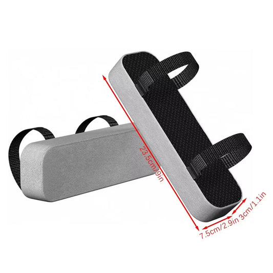 2 Pcs Office Chair Arm Pads,Soft PU Sponge Arm Rest for Desk Chair Gaming Chair,Arm Rest Cover Elbow Support,Removable Cleaning